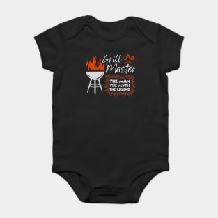 Dad Grill Master Father's Day 4th Of July Baby Bodysuit